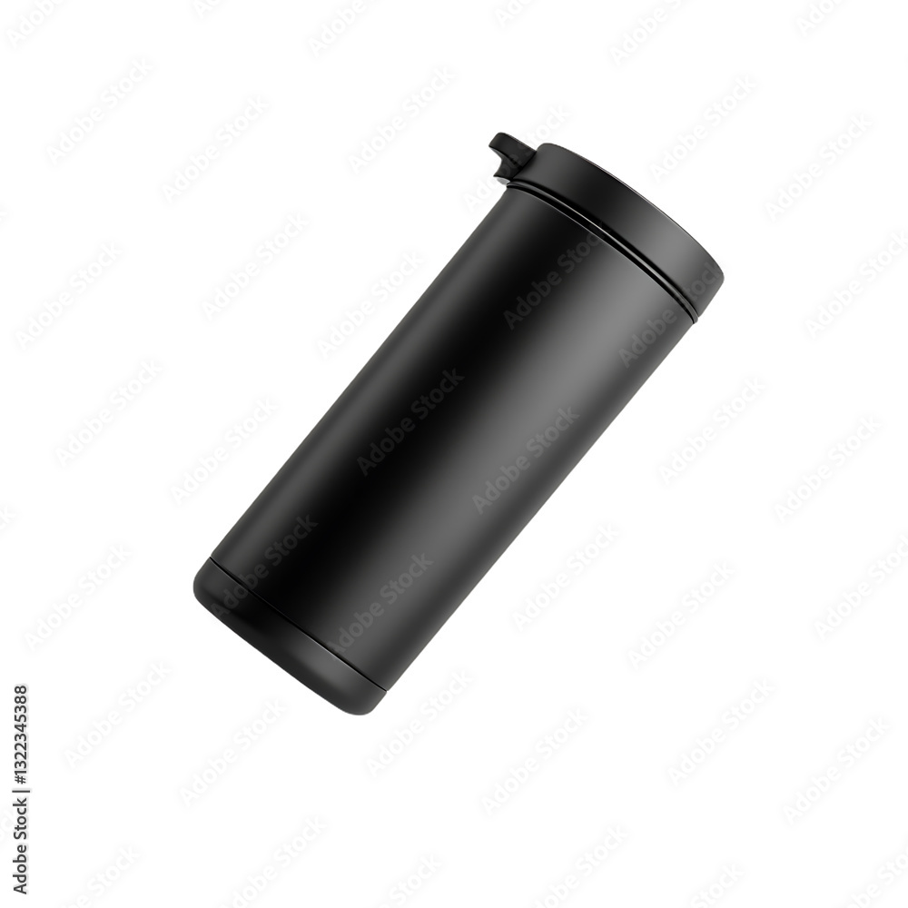 Sleek Black Reusable Bottle: Modern and sustainable drink container for on-the-go hydration, ideal for eco-conscious consumers. Sleek Black Reusable Bottle: Modern and sustainable drink container for on-the-go hydration, ideal for eco-conscious consumers.