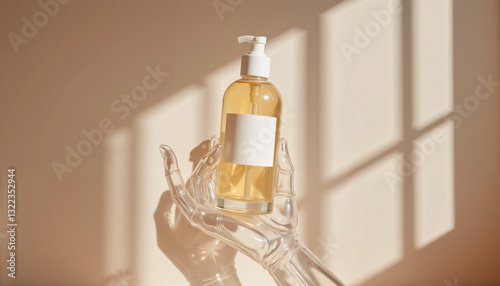  Bottle in Hand Mockup  