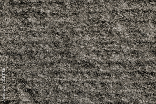 Grey knitwear texture background, soft natural wool texture, knitted fabric.