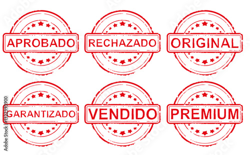 set de sellos