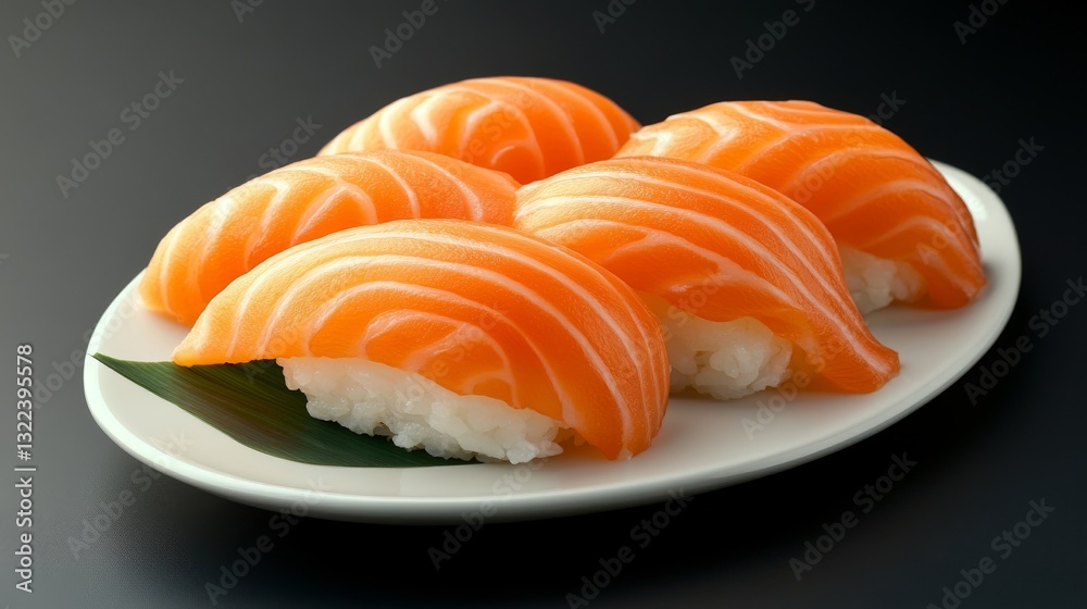 Sophisticated Sushi Platter with Artistic Display Sophisticated Sushi Platter with Artistic Display
