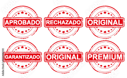 set de sellos