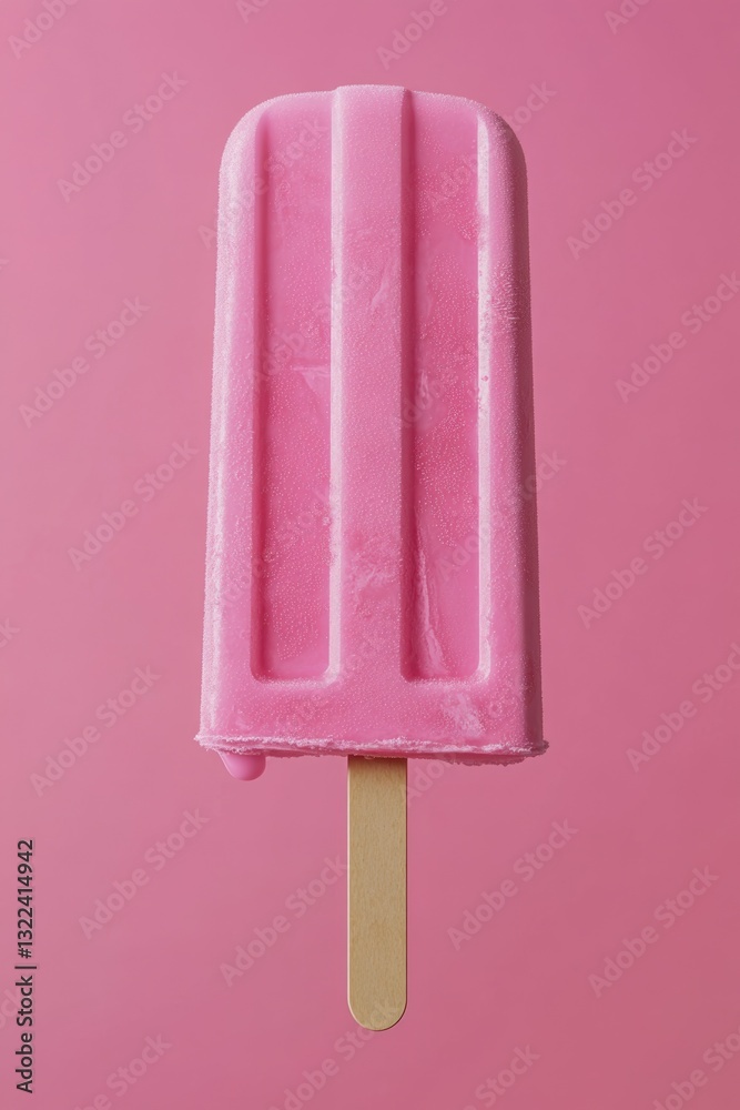 Pink Stick Ice Cream Pink Stick Ice Cream