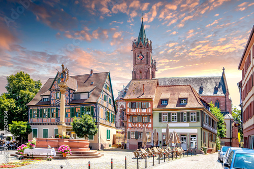 Altstadt, Ladenburg, Deutschland 