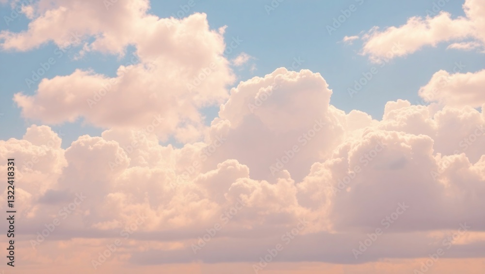 Obraz premium white cloud background