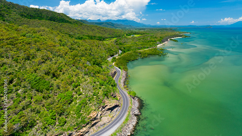 Drive coastal road winding
