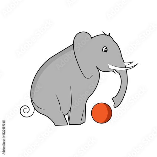 Elephant Animated 2D Vector