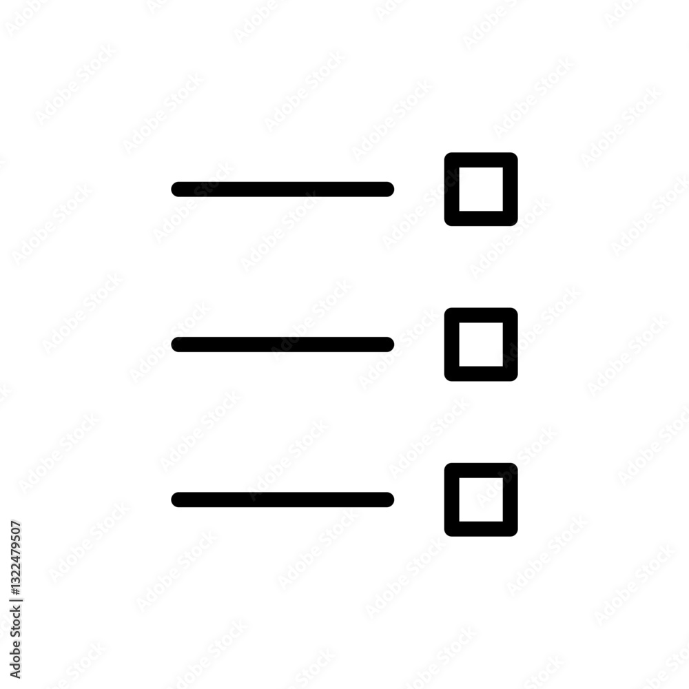 Menu Icon vector illustration. web menu sign and symbol. hamburger menu symbol