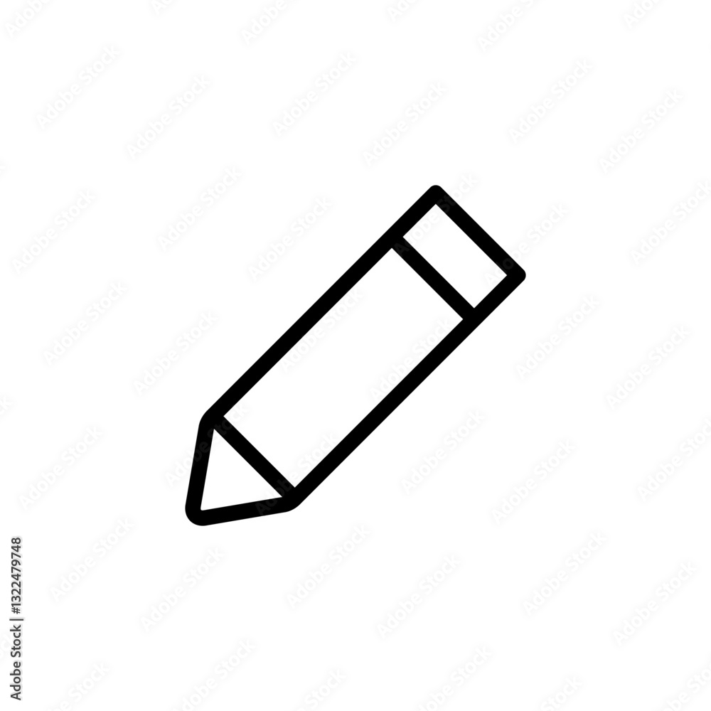 Pencil icon vector illustration. pen sign and symbol. edit icon vector Pencil icon vector illustration. pen sign and symbol. edit icon vector