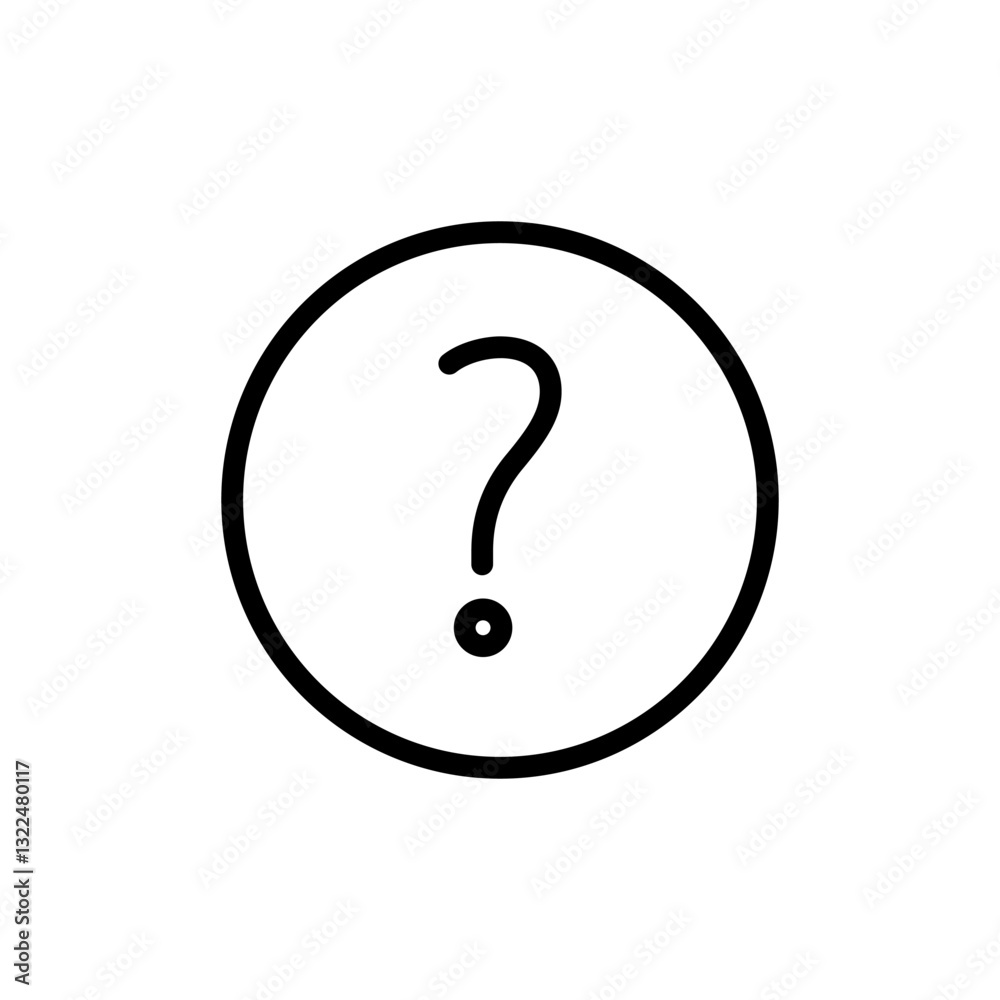 Question icon vector illustration. question mark sign and symbol Question icon vector illustration. question mark sign and symbol