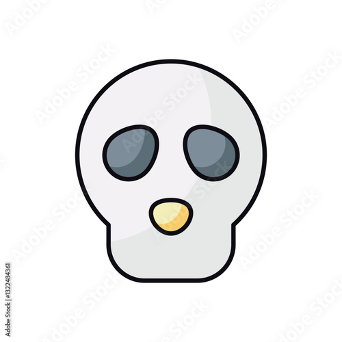 Skull  vector icon