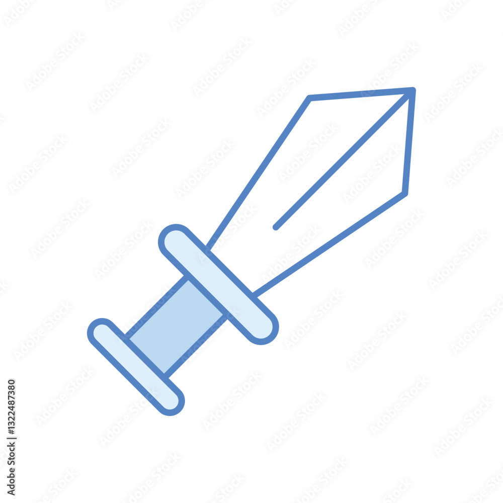 Sword vector icon Sword vector icon