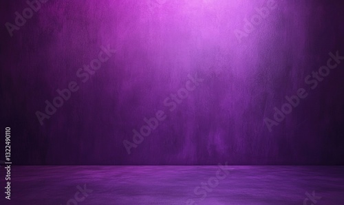 A purple wall with a white wall behind it