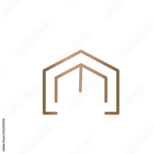 EC Luxury minimal monogram Real Estate Logo design
