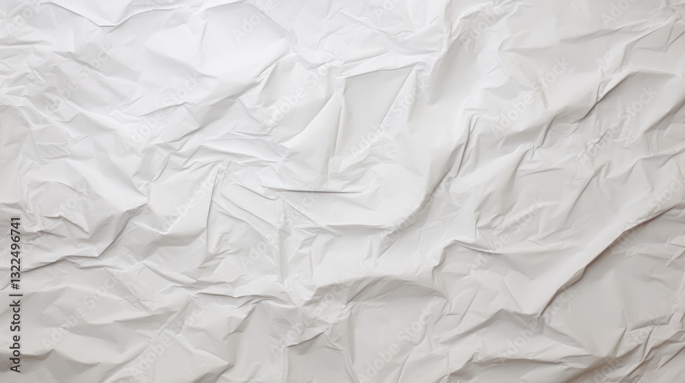Minimalistic Clean White Crumpled and Creased Paper Poster Texture Background Image Minimalistic Clean White Crumpled and Creased Paper Poster Texture Background Image