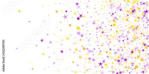abstract background with colorful star splashes