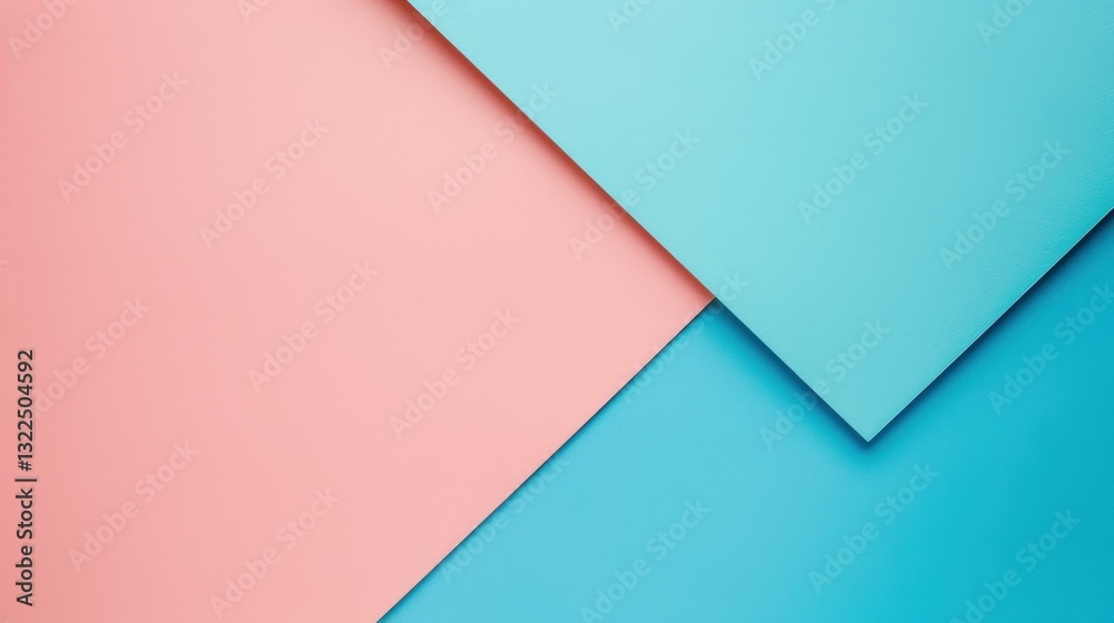 Abstract pastel paper texture with geometric shapes creates a soothing blend of pink, blue, and navy hues. Abstract pastel paper texture with geometric shapes creates a soothing blend of pink, blue, and navy hues.