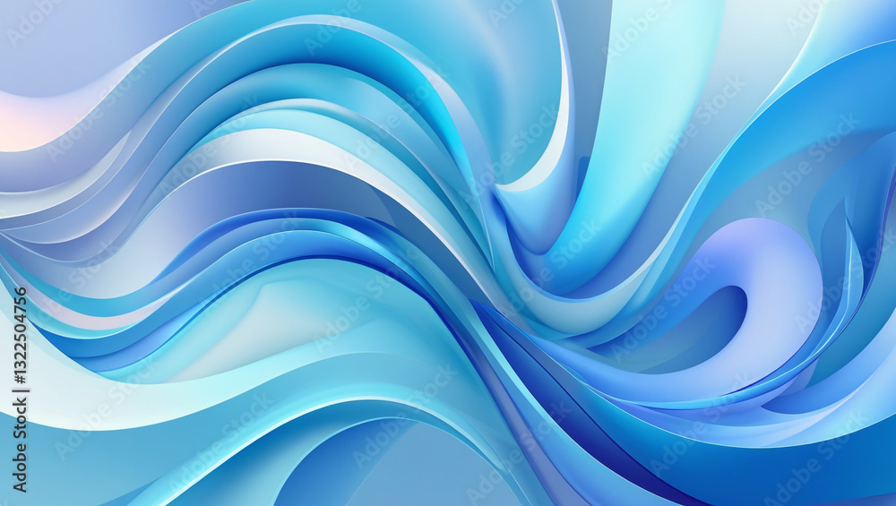 Fototapeta premium Abstract Blue Background