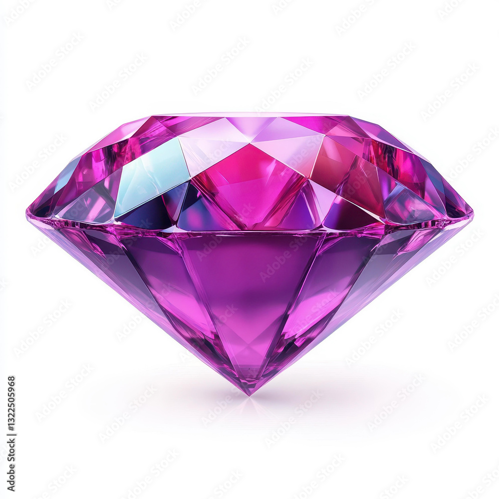 A sparkling diamond gem isolated on a clean white background, showcasing its brilliance and clarity. A sparkling diamond gem isolated on a clean white background, showcasing its brilliance and clarity.