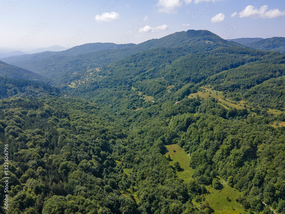 Landscape of Erul mountain near Kamenititsa peak, Bulgaria Landscape of Erul mountain near Kamenititsa peak, Bulgaria