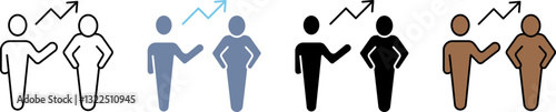 motivation concept line icon. Simple element illustration.