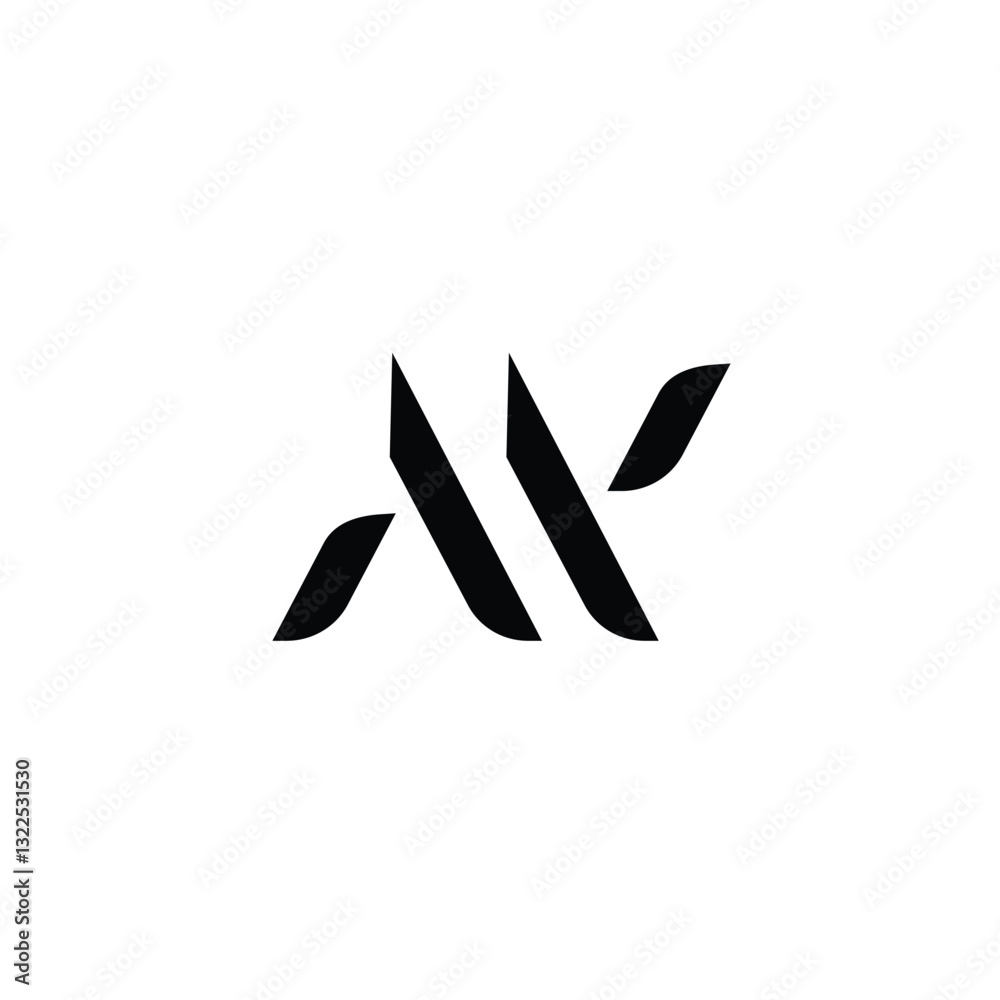 Aw monogram logo Aw monogram logo