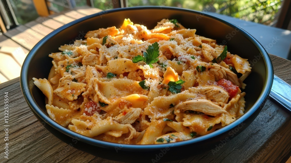 Creamy rotel chicken pasta with a zesty blend of flavors for a comforting and satisfying meal Creamy rotel chicken pasta with a zesty blend of flavors for a comforting and satisfying meal