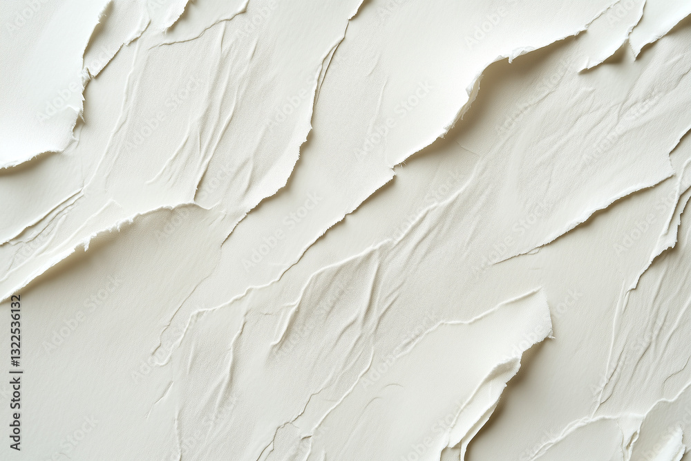 Obraz premium A Textured White Paper Surface as the Primary Subject with High Resolution