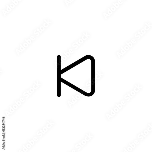 Free Download A Gentle Rewind To Cherished Memories, A Nostalgic Feeling Evoked In Minimalist Line Art With A Bold Black Stroke On A White Background - GFXLoad