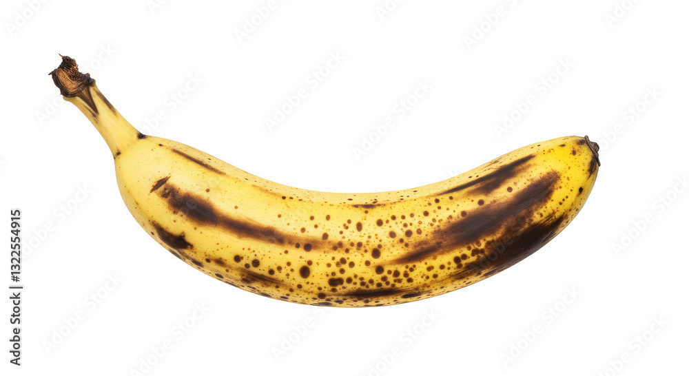 Yellow banana fruit isolated on transparent or white background, PNG Yellow banana fruit isolated on transparent or white background, PNG