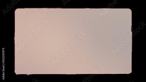 Damaged retro old Film projector overlay, realistic vintage rolling movement effect. High quality 4k footage