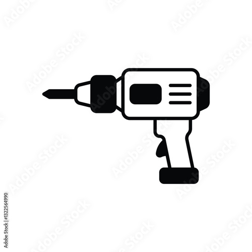 Drill  Vector icon