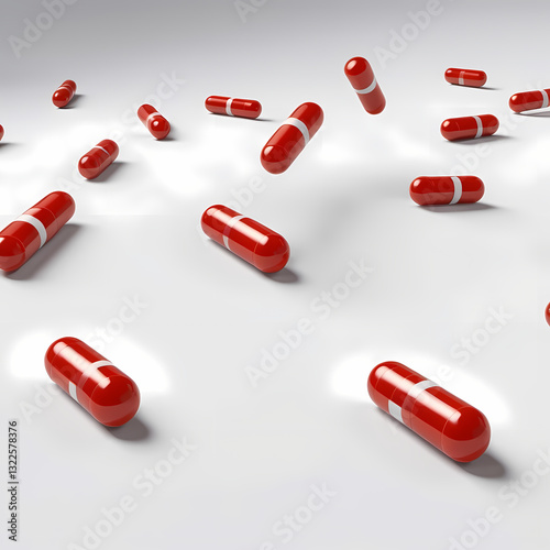 Pills with an exclamation mark highlight drug interaction risks.  