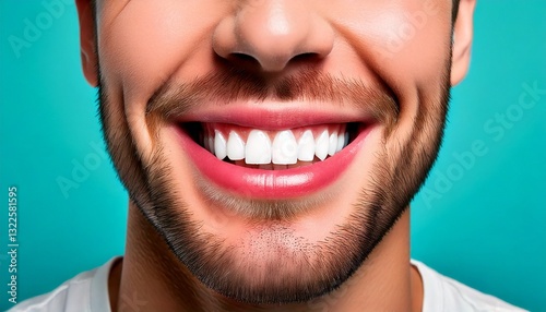 Obraz na płótnie young man with a smile and good teeth w salonie