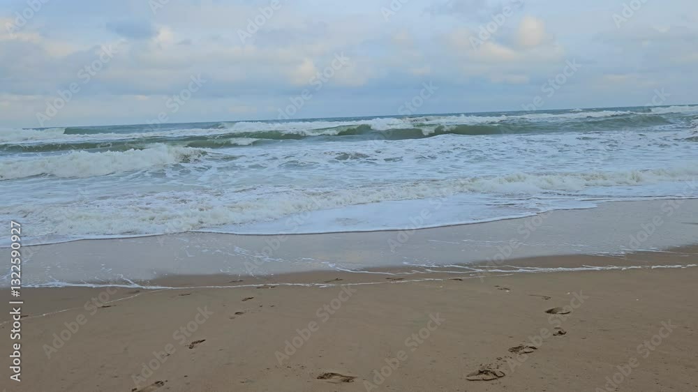 Waves in the sea