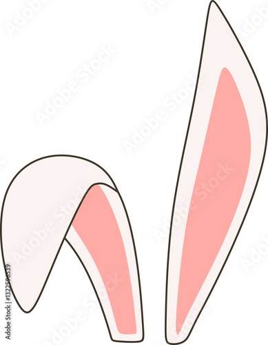 Bunny Ears Illustration