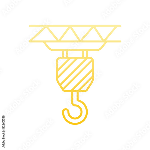 Crane  Vector icon
