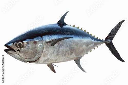 Flawless Image of Tuna Fish Isolated on a Transparent or White Background