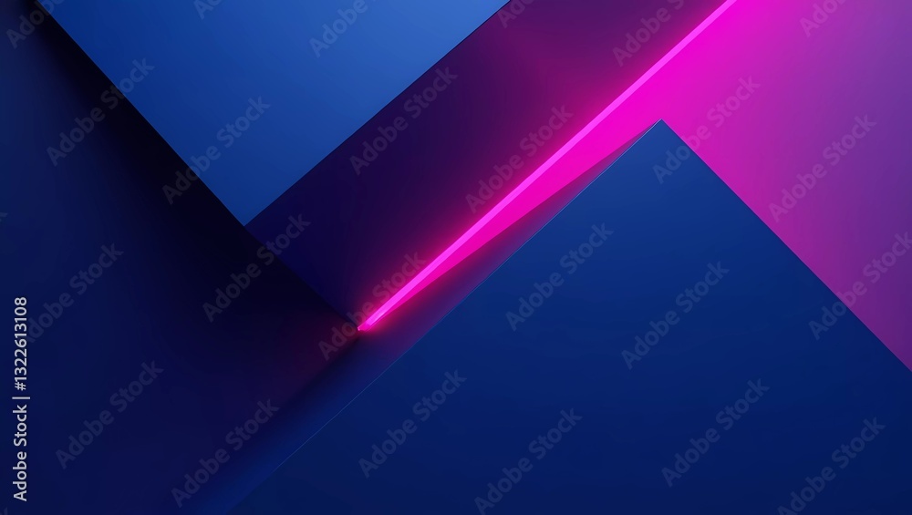 Abstract geometric background with vibrant blue and pink neon lighting, creating a modern and futuristic design. Abstract geometric background with vibrant blue and pink neon lighting, creating a modern and futuristic design.