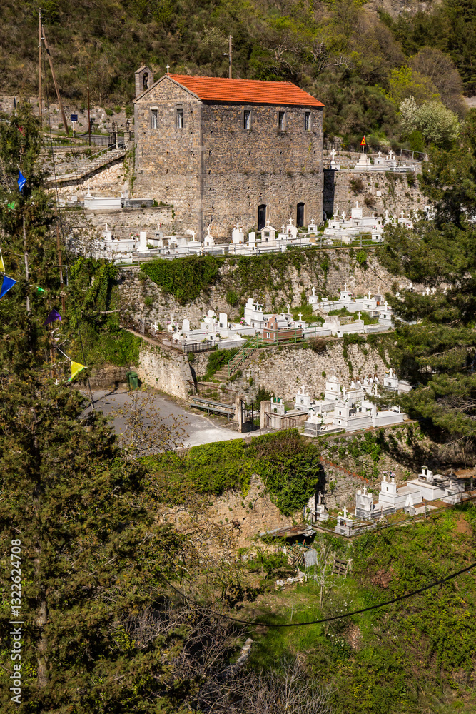 custom made wallpaper toronto digitalHillside Church and graveyard horizontal close