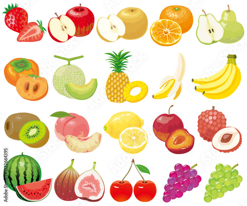 果物のイラストセット