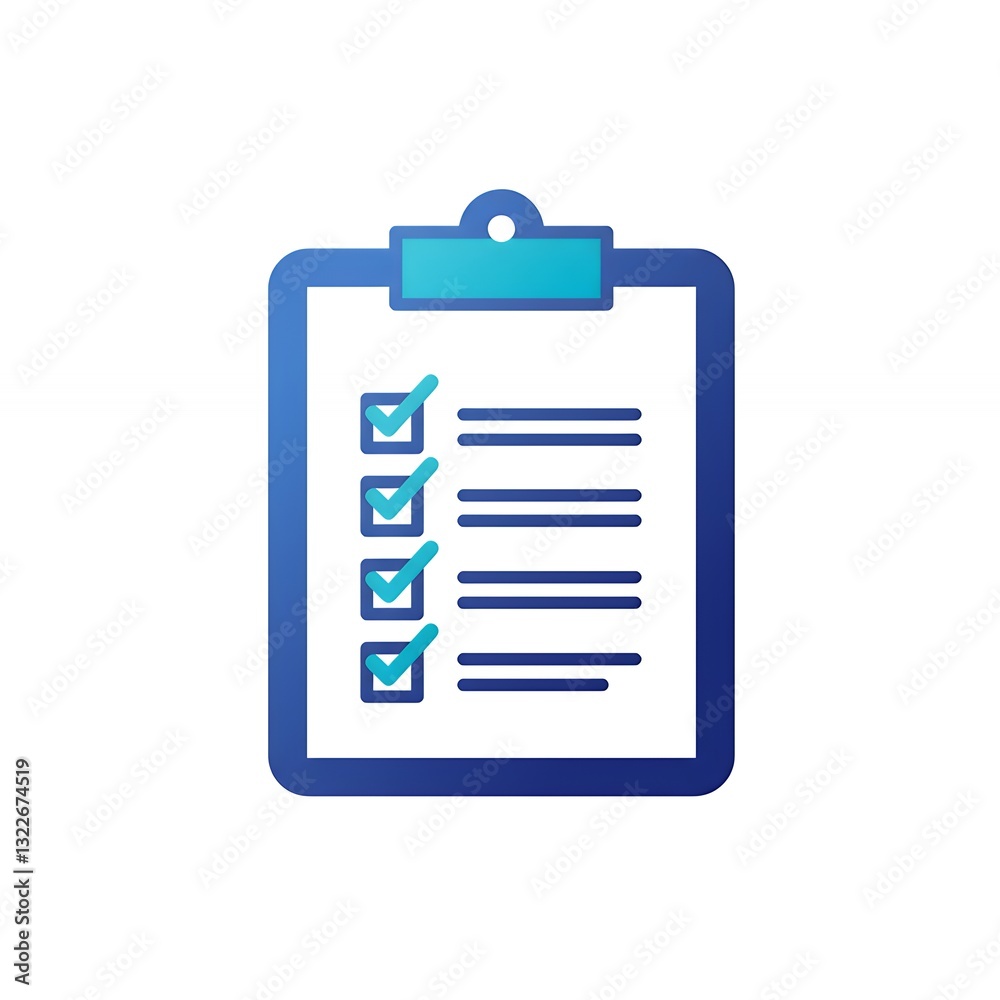 Completed Checklist on Clipboard for Task Management and Verification Process Completed Checklist on Clipboard for Task Management and Verification Process