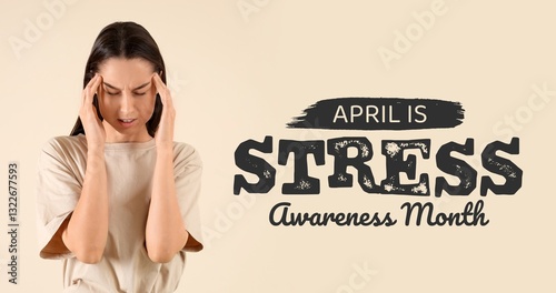 Young woman suffering from ...