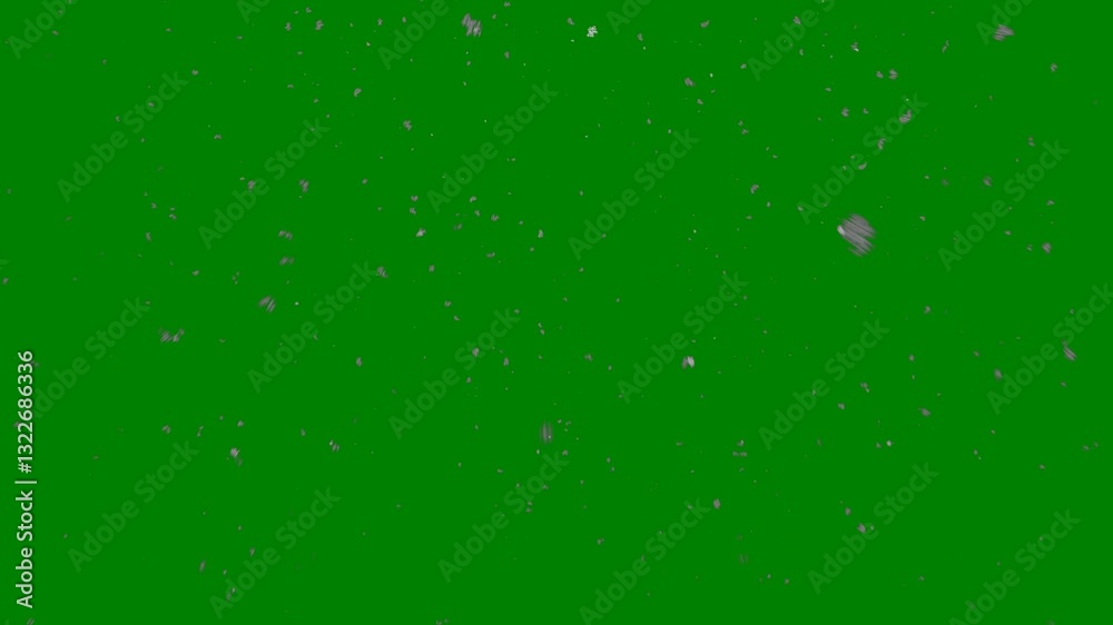 A green screen background with subtle snowflakes, perfect for creating winter-themed animations or adding a snowy atmosphere to your scenes. A green screen background with subtle snowflakes, perfect for creating winter-themed animations or adding a snowy atmosphere to your scenes.