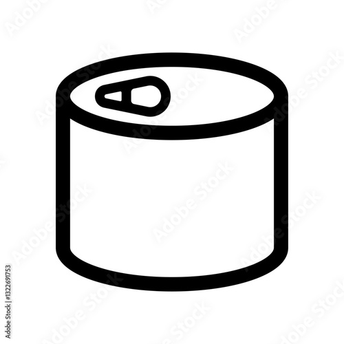 缶詰のアイコンイラスト