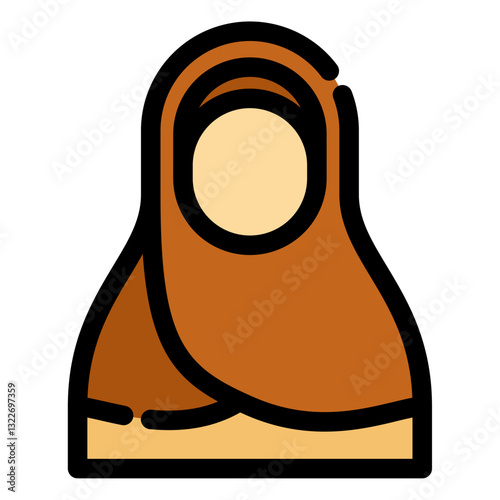 muslim woman icon