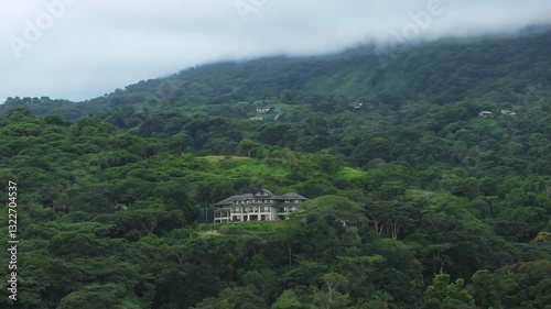 Wallpaper Mural Explore Costa Ricas foggy forests and hidden homes amidst stunning landscapes. Enjoy breathtaking aerial views that showcase the unmatched beauty and tranquility of this paradise Torontodigital.ca