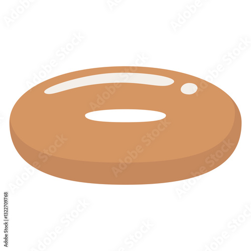 plain glazed donut