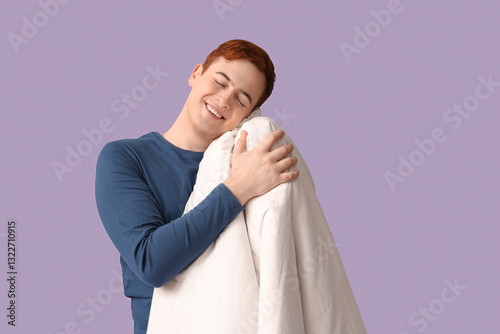 Handsome young happy man wi...