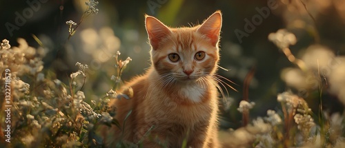 Professional Cat Kitten Photo - High-Quality Picture for Pet Lovers and Animal Enthusiasts